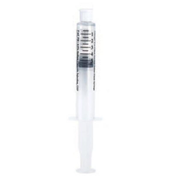 5 mL Prefilled Luer Lock Saline Syringe